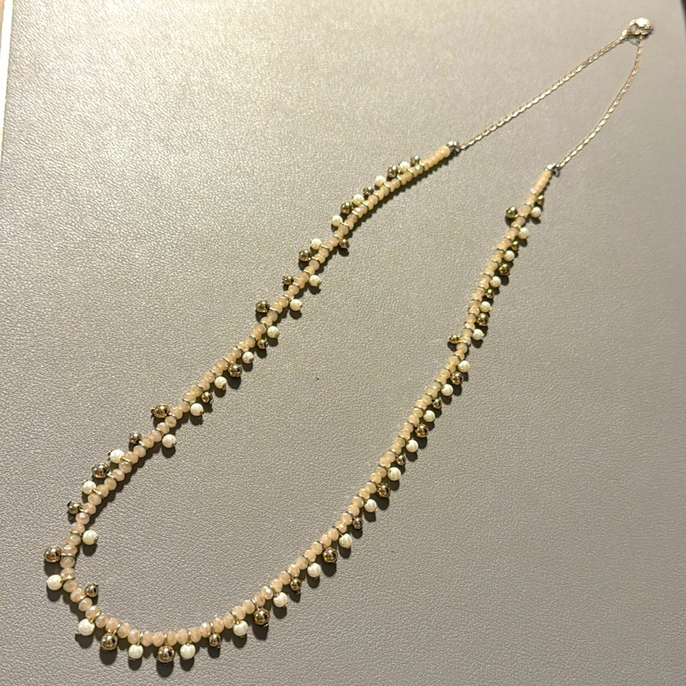 Necklace Gold/Pearl